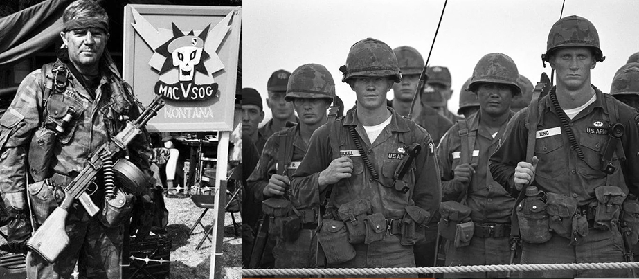 MacV SOG and OG-107 Uniform Influences