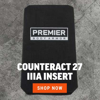Premier Body Armor Counteract 27 IIIA Insert